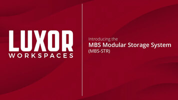 Luxor MBS-Series Modular Storage System - Product Overview