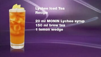 Lychee Iced Tea by Monin