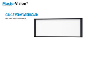 MasterVision Cubicle Workstation Board MasterVision Cubicle Workstation Board