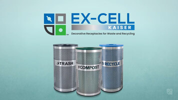 Metro Collection Waste & Recycling Receptacles