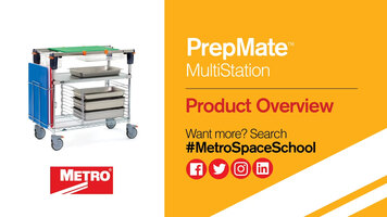 Metro PrepMate MultiStation: Product Overview