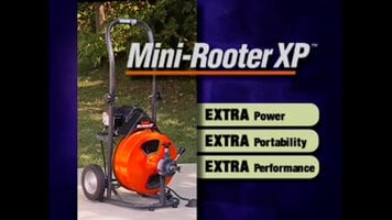 General Pipe Cleaners Mini- Rooter XP Power Drain Cleaner: Power and Portability