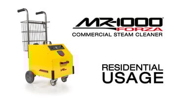 Vapamore MR-1000 Forza Steam Cleaner Product Usage