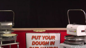 DoughXpress: DXM-SS Manual Pizza Dough Press