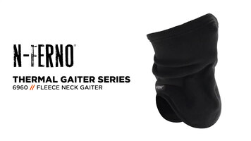 N-Ferno 6960 Fleece Neck Gaiter Traps Heat For Breathable Warmth In Extreme Winter Conditions