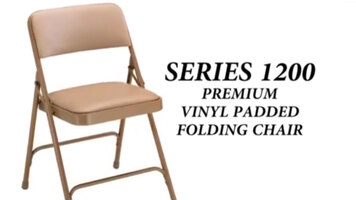 National Public Seating 1200 Series Folding Chair
