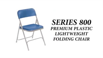 National Public Seating 800 Series Folding Chair