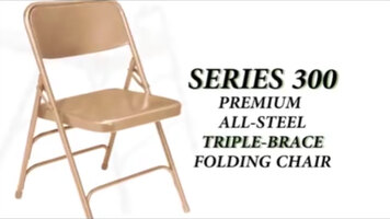 National Public Seating 300 Series Folding Chairs