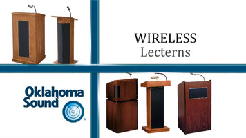 Oklahoma Sound Wireless Lecterns