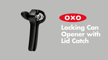 OXO Locking Can Opener with Lid Catch