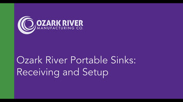 Ozark River Portable Sinks - Unboxing