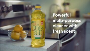 Pine-Sol Multi-Surface Cleaner with Fresh Scent Overview Pine-Sol Multi-Surface Cleaner with Fresh Scent Overview