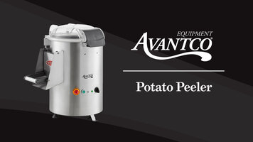 Avantco Potato Peelers Avantco Potato Peelers