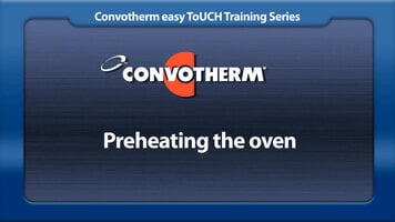 Cleveland Convotherm: Preheating