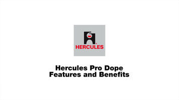 Hercules Pro Dope Features and Benefits