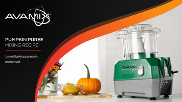 Avamix Food Processor: Pumpkin Puree Recipe