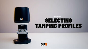 PUQpress MINI – Selecting tamping profiles