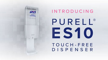 Introducing the Purell ES10 Touch-Free Dispenser