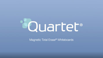 Quartet Magnetic Total Erase Whiteboards