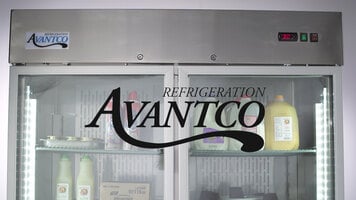 Avantco Glass Door Reach-In Refrigerators