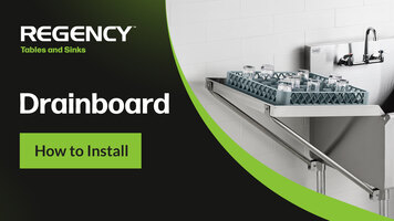 How to Install a Regency Drainboard How to Install a Regency Drainboard