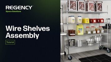 How to Assemble Regency Wire Shelving
