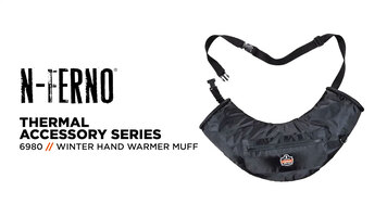 Relieve Hands From Cold Air During High-Dexterity Tasks With N-Ferno 6980 Winter Hand Warmer Muff
