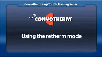 Cleveland Convotherm: Retherm Mode