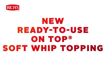 Rich's Ready-to-Use On Top® Soft Whip Topping