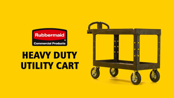 Rubbermaid Heavy Duty Utility Carts