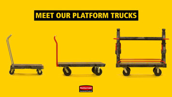 Rubbermaid Platform Trucks