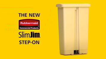 Rubbermaid® Slim Jim Step-On Trash Cans