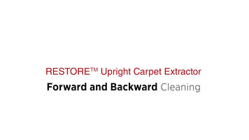 Sanitaire RESTORE Upright Carpet Extractor - SC6100 Product Overview