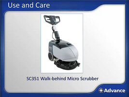 SC351 Use and Care