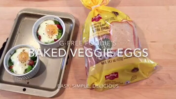 G-Foodie's Baked Veggie Eggs