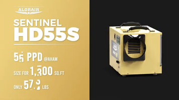 AlorAir Sentinel HD55S Dehumidifier Overview