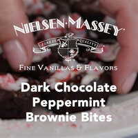 Nielsen-Massey Dark Chocolate Peppermint Brownie Bites