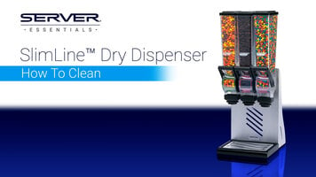 Server SlimLine Dispenser - How to Clean