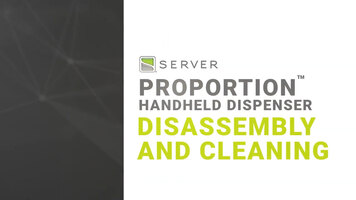 How to Disassemble and Clean Server's ProPortion Handheld Dispenser