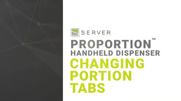  How to Change Portion Tabs of Server's ProPortion Handheld Dispenser