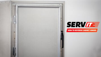 How to Reverse Hinges on a ServIt Holding & Proofing Cabinet
