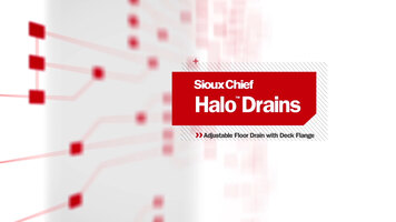 Sioux Chief Halo Drain