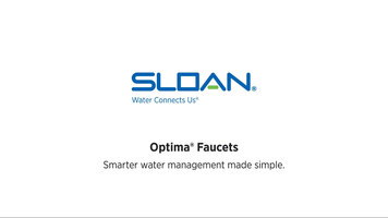 Sloan Optima Faucet