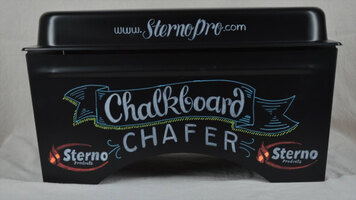 Sterno Chalkboard Chafer