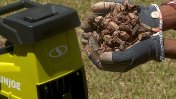 Sun Joe Electric Corded Wood Chipper / Shredder Operation Sun Joe Electric Corded Wood Chipper / Shredder Operation