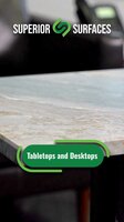 Superior Surfaces Tabletops and Desktops Overview