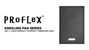Support Joints, Prevent Injury & Relieve Pain with the ProFlex 381 Lightweight Standard Kneeling Pad