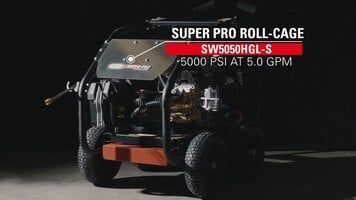 Simpson SW5050HUGl Super Pro Roll-Cage Power Washer Overview Simpson SW5050HUGl Super Pro Roll-Cage Power Washer Overview