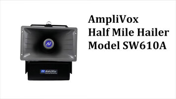 AmpliVox SW610A Wireless Half Mile Hailer With Lapel And Headset Mic Overview AmpliVox SW610A Wireless Half Mile Hailer With Lapel And Headset Mic Overview