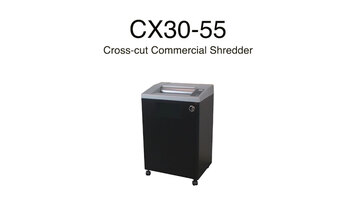 Swingline: CX30-55 Cross-Cut Shredder